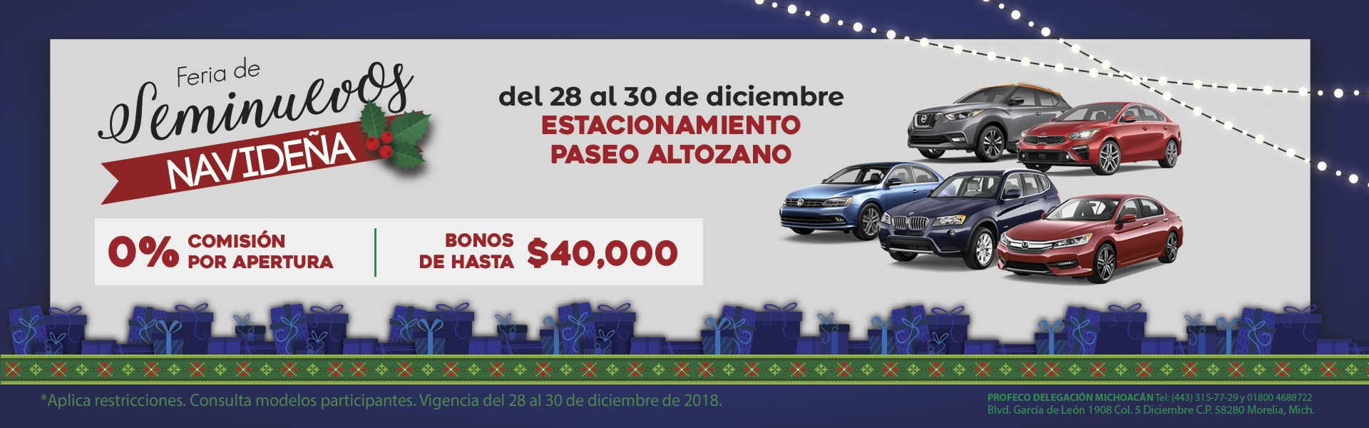 Feria Navideña de Seminuevos